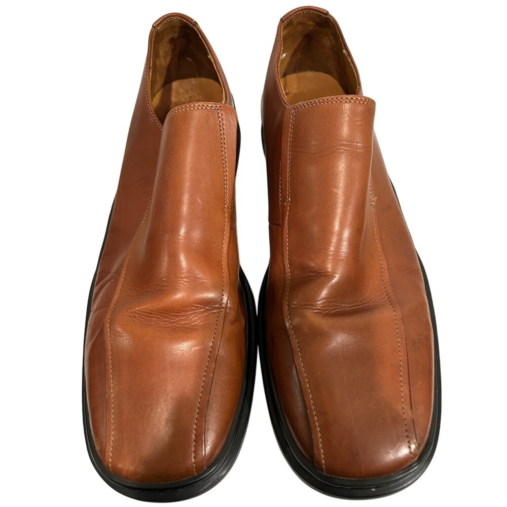 Cole Haan Nike Air Men's Size 13 Brown Leather Slip On Loafers Dress Shoes